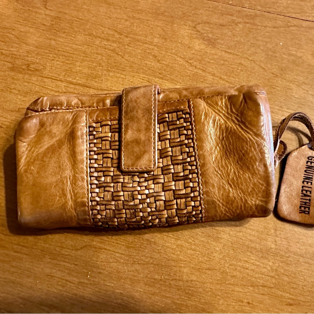 Tan Leather Wallet